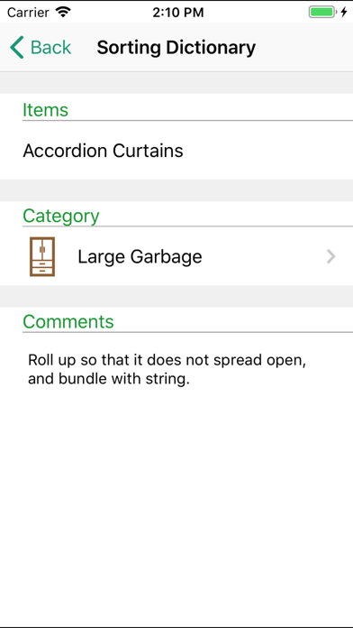 Screenshot #3 pour Fujimino Garbage Sorting App