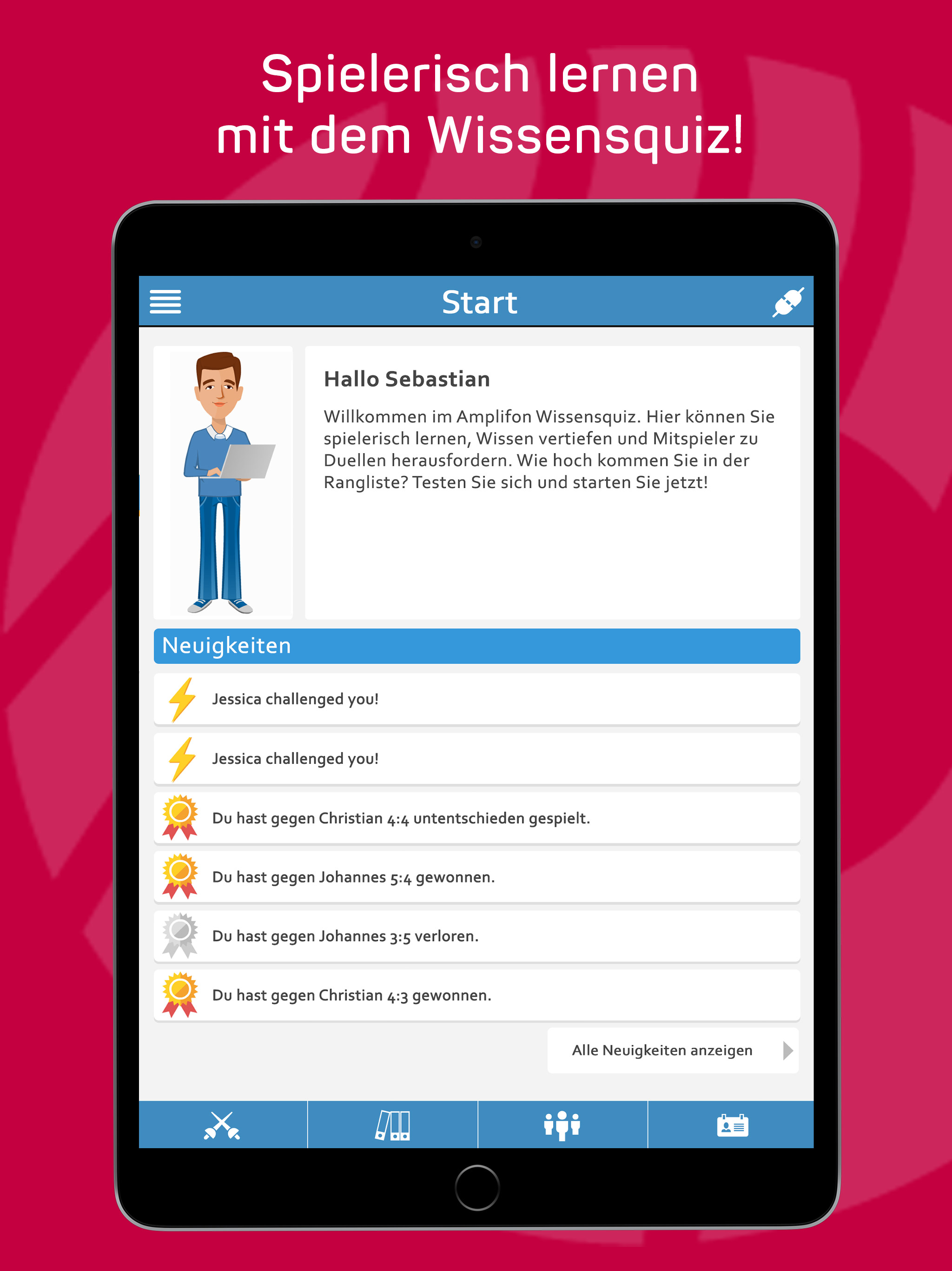 Wissensquiz screenshot 3