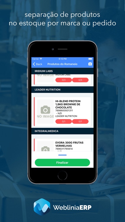 WebliniaERP - Meu Estoque screenshot-3