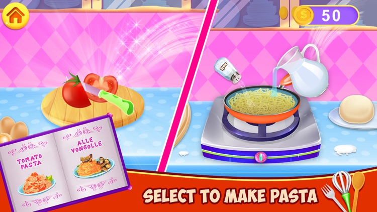 Pasta Cooking Kitchen Fun