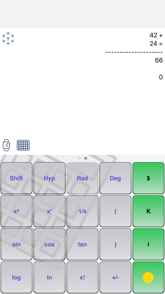 #5. ExtCalc (iOS) 由: Develicious Studios Weber