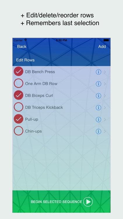 WorkoutTracker - Custom Log
