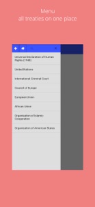 MobileLaw Human Rights screenshot #1 for iPhone