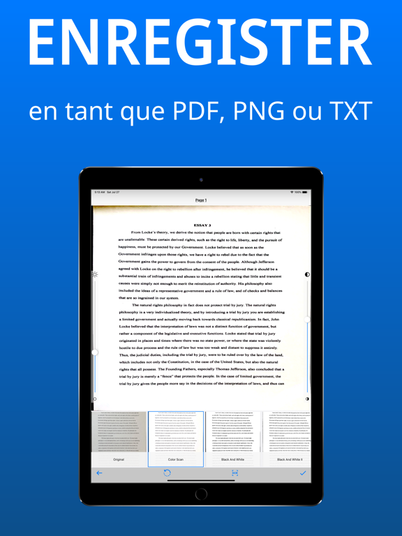 Screenshot #5 pour Basic Scan - PDF Scanner, OCR