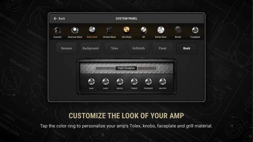 Скриншот BIAS AMP 2 - For IPhone на iPhone 4