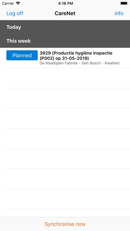 Normec Inspection App