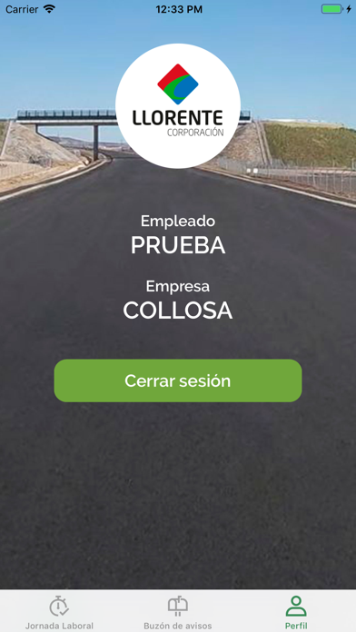 Collosa Control Horario Screenshot