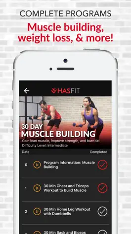 Game screenshot HASfit: Home Workout Routines hack