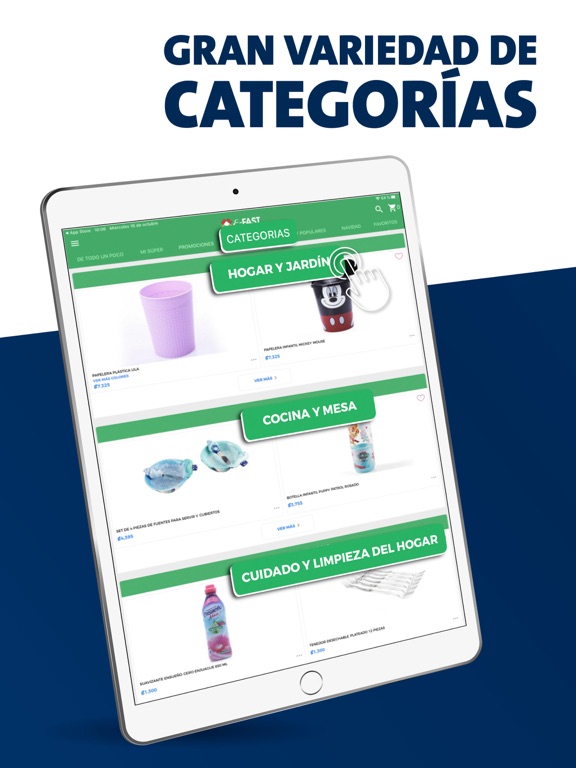 E-Fast iPad screenshot 4 - Shopping app