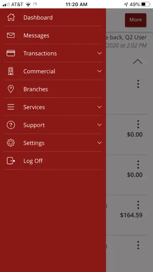 Central State Bank screenshot 2