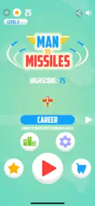 Man Vs. Missiles screenshot #2 for iPhone