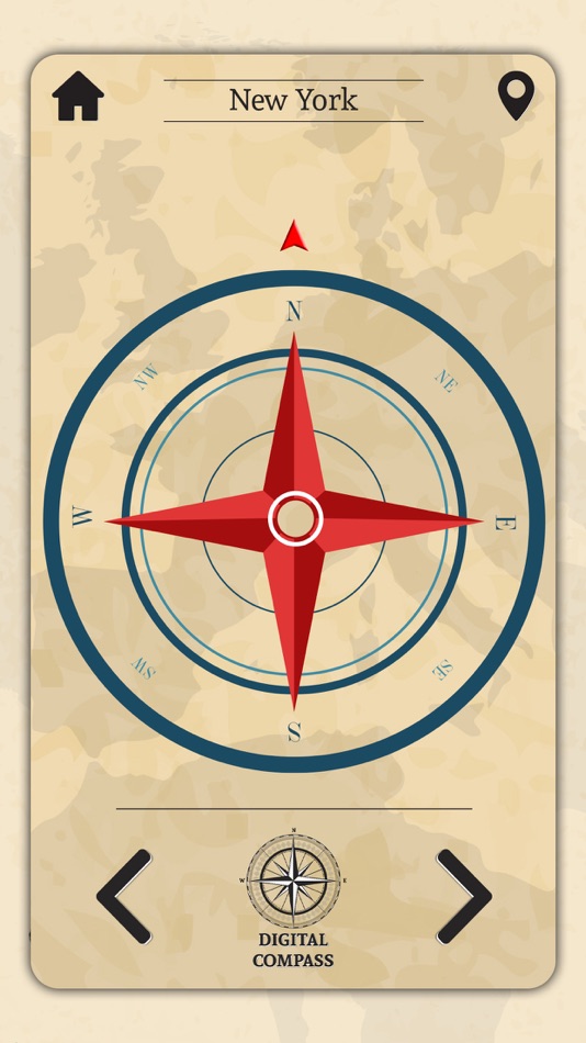 #4. Precise digital compass GPS (iOS) 来自: Belen Gonzalez