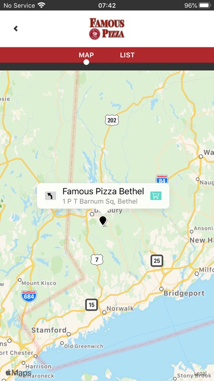 Famous Pizza Bethel