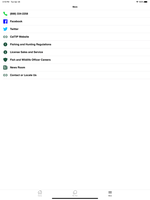 Screenshot #5 pour CalTIP