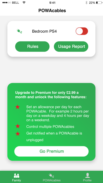 How to cancel & delete POWAcable from iphone & ipad 2