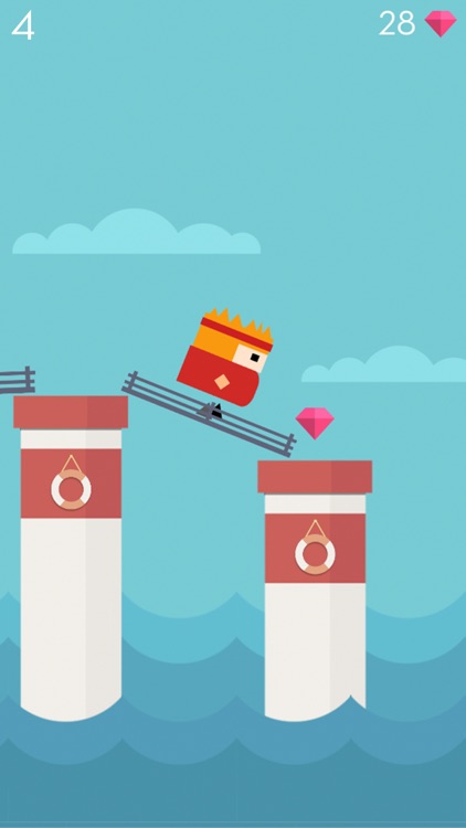 Bridge Cross-Risky River Path