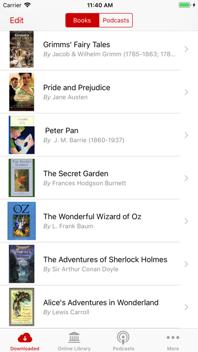 Audiobooks - Librivox library Screenshot