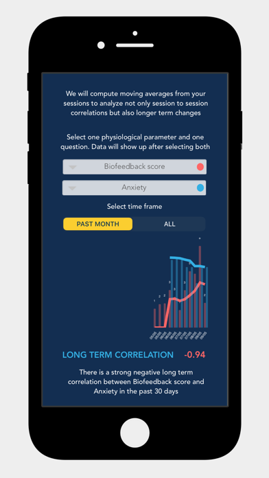 HRV4Biofeedback Screenshot