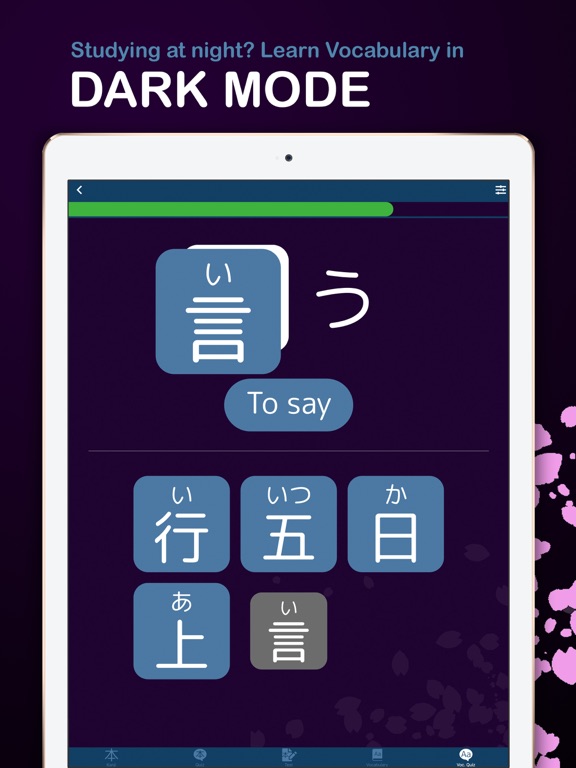 Kanji GO – Learn Japanese iPad screenshot 6 - Education app
