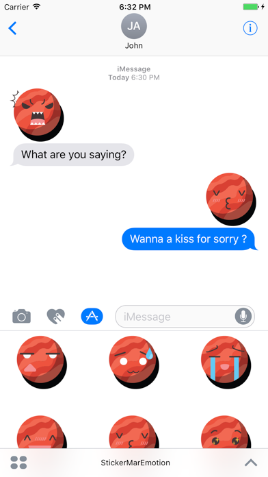 Screenshot #2 pour Sticker Me: Mar Emotion