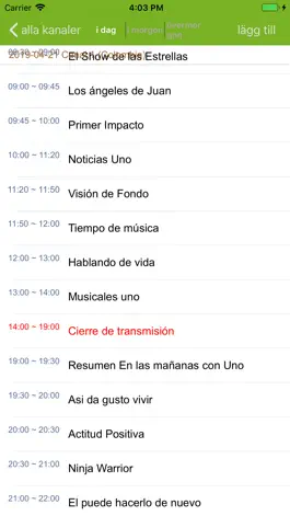 Game screenshot Programación TV México apk