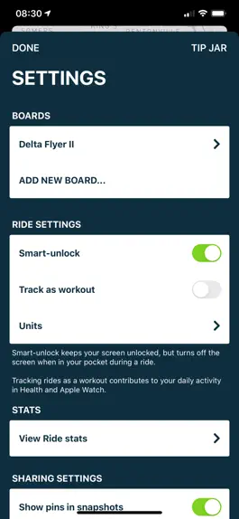 Game screenshot Ride - track your eSK8 rides hack