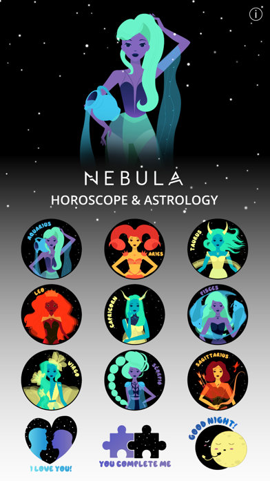 Horoscope & Astrology Stickersのおすすめ画像1