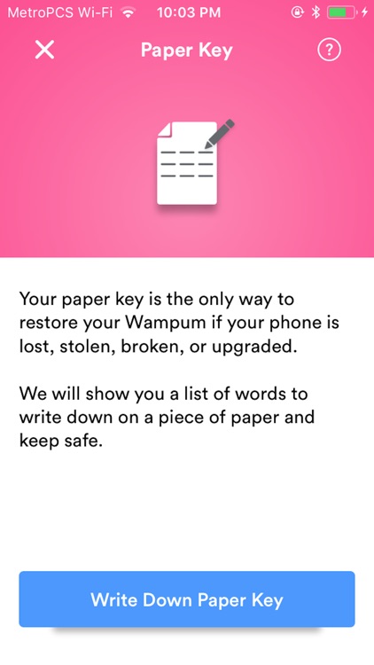 Wampum 1st Wallet screenshot-3