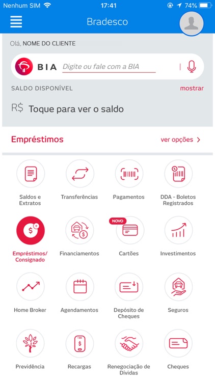 Bradesco screenshot-4