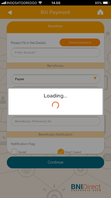 BNIDirect Mobile Screenshot