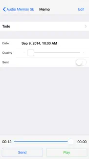 audio memos se: mic recorder iphone screenshot 3