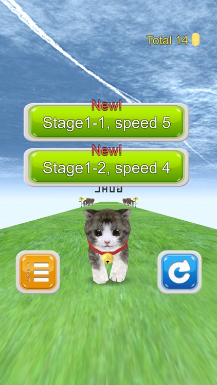 Cat Run - kitten running game