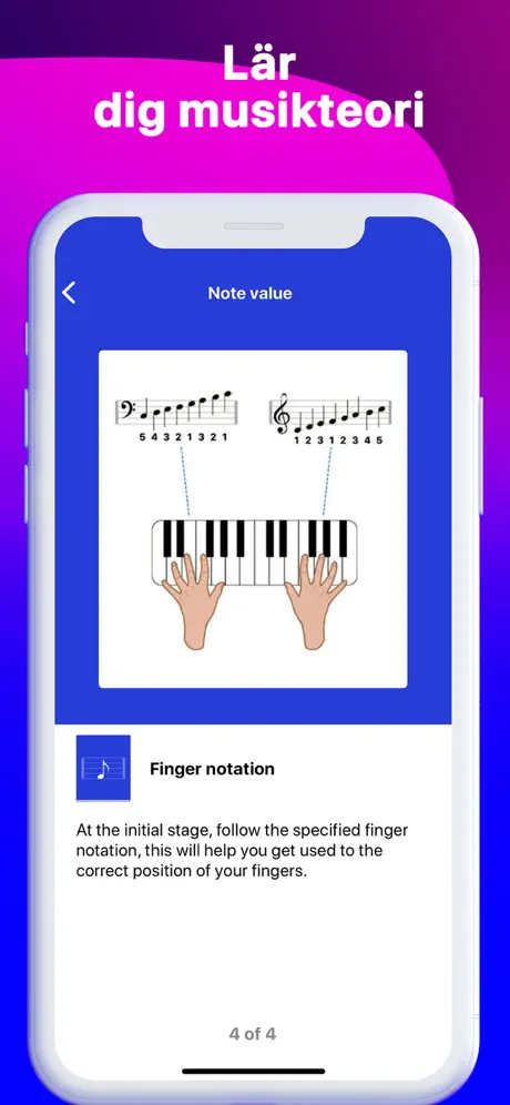 Hello Piano: Lektioner & Spel