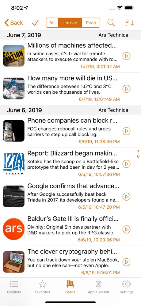 Legi (RSS Feed Reader)