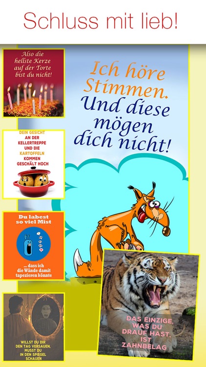 Freche Sprüche - SPRUCHBILDER