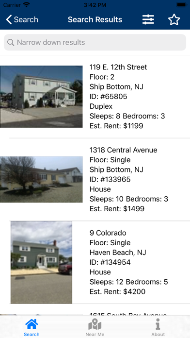 My LBI Vacation Home Screenshot
