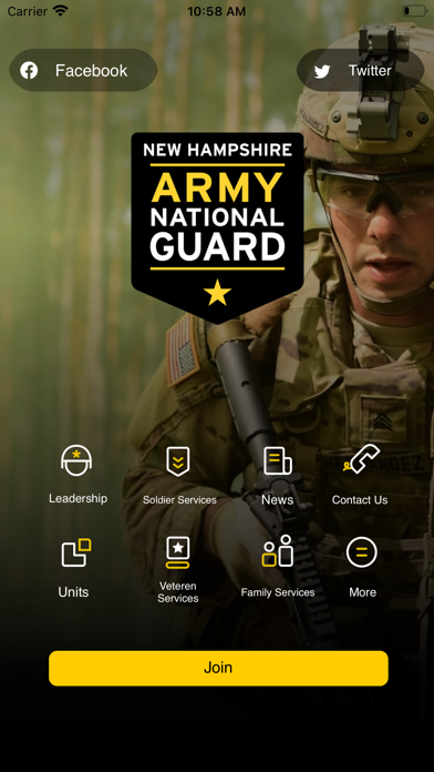 New Hampshire National Guard Screenshot