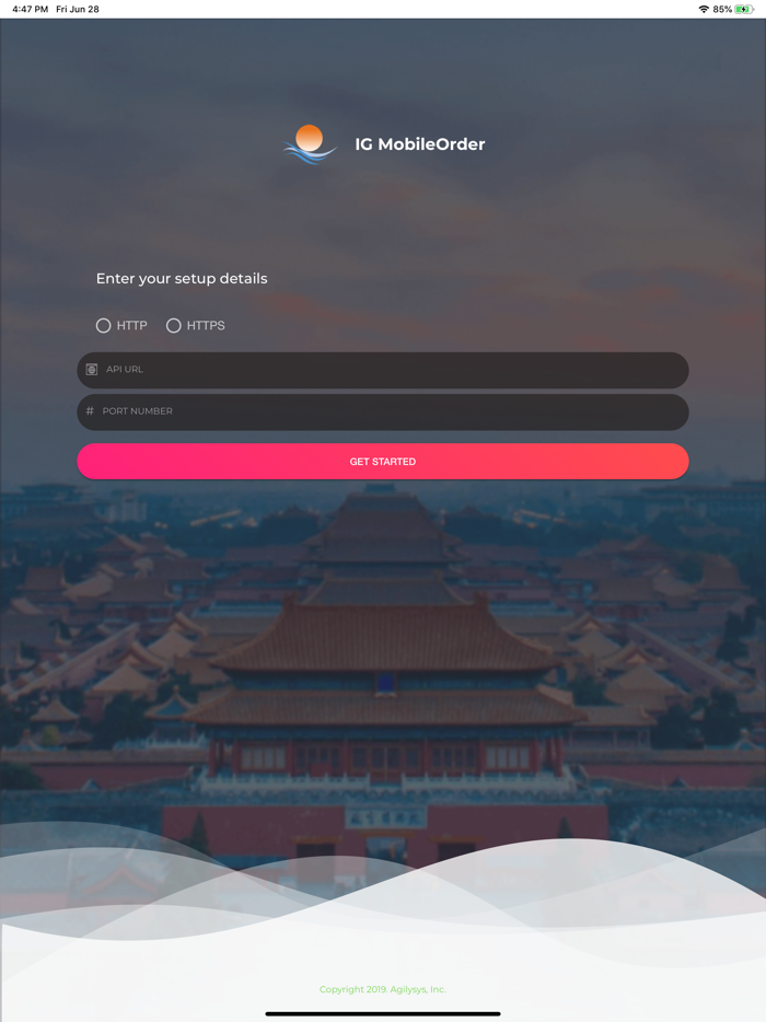 InfoGenesis MobileOrder