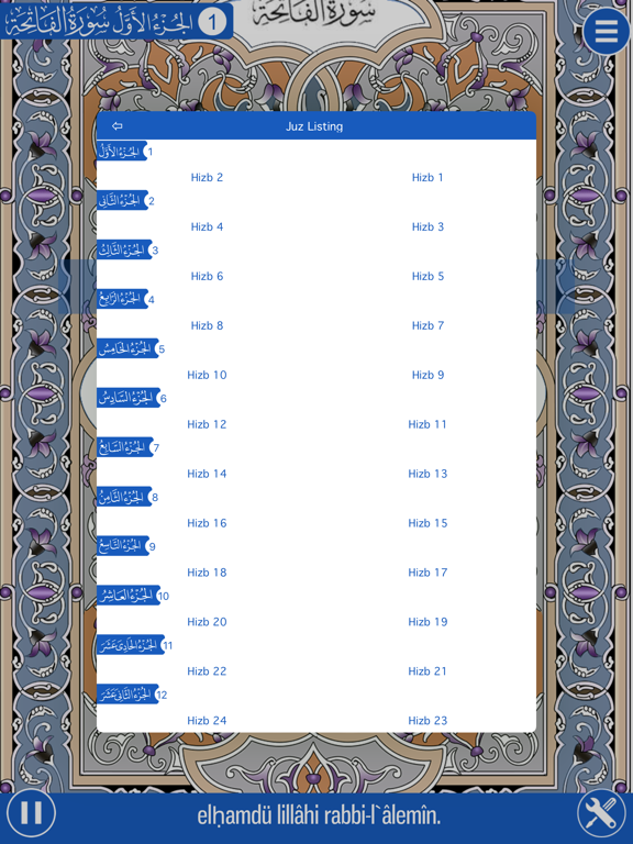 Kuran & Meal Oku ve Dinle iPad screenshot 8 - Book app