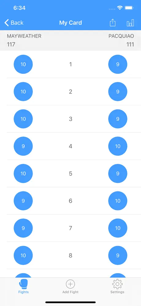Judgecard