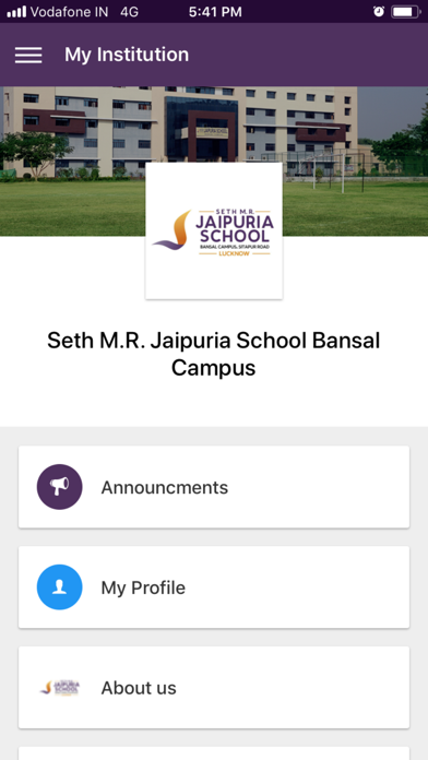Seth M R Jaipuria School Screenshot