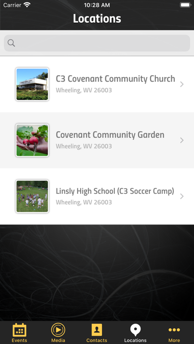 C3 Connect Screenshot