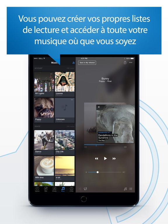 Screenshot #4 pour 4shared Mobile