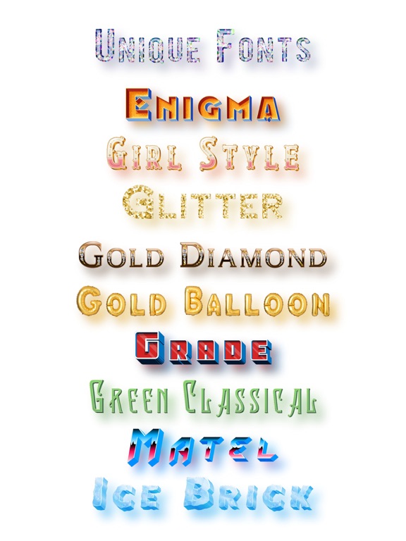 Fonts & Text on Photo - Fonts8 iPad screenshot 4 - Photo & Video app