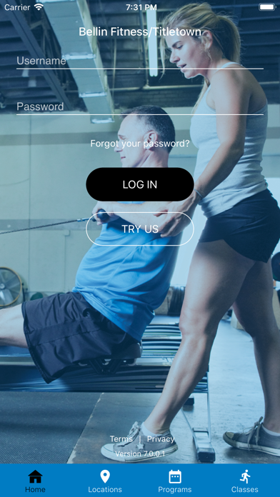 Bellin Fitness/Titletown Screenshot