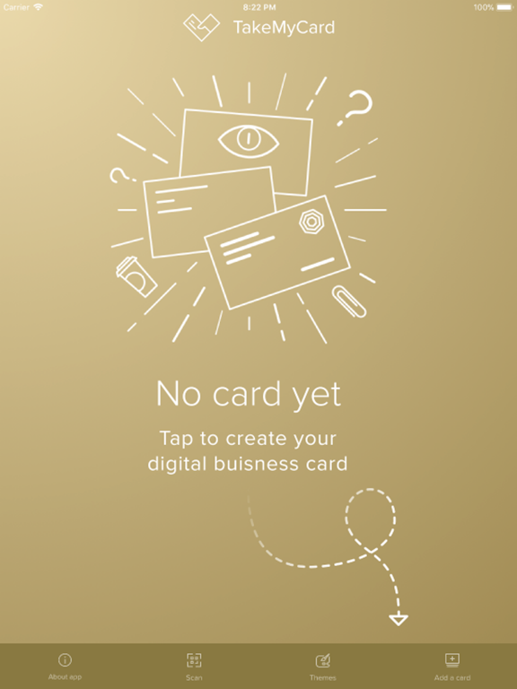 Screenshot #4 pour TakeMyCard Scan Business Cards