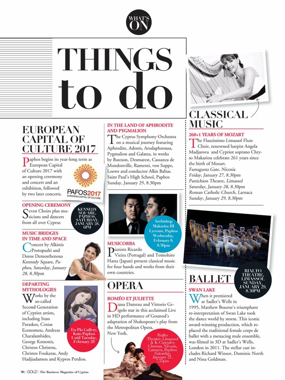 Gold Magazine iPad screenshot 5 - Magazines & Newspapers app