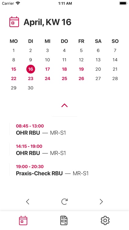 i36 - bib & FHDW Stundenplan screenshot-4