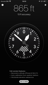 Altimeter X Lite screenshot