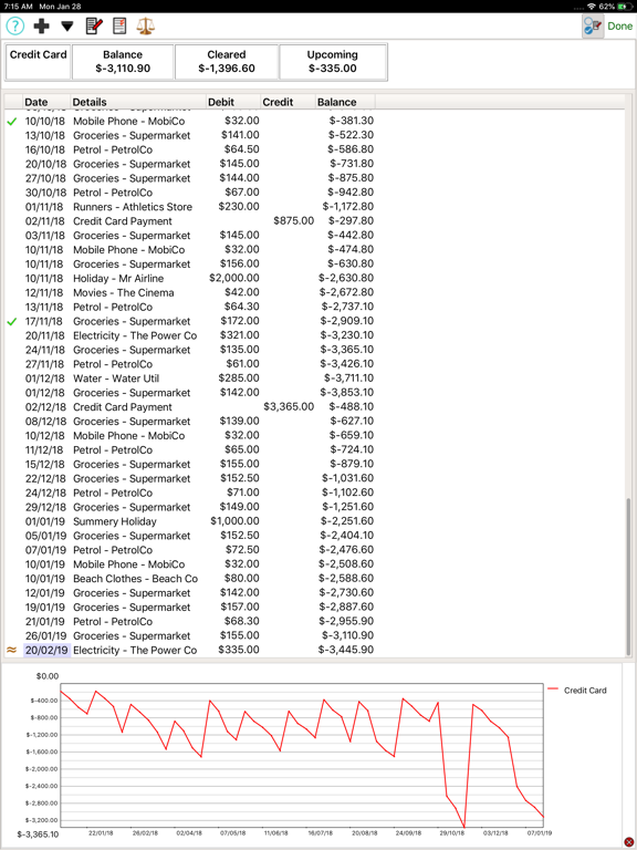 Screenshot #5 pour JXCirrus Finance